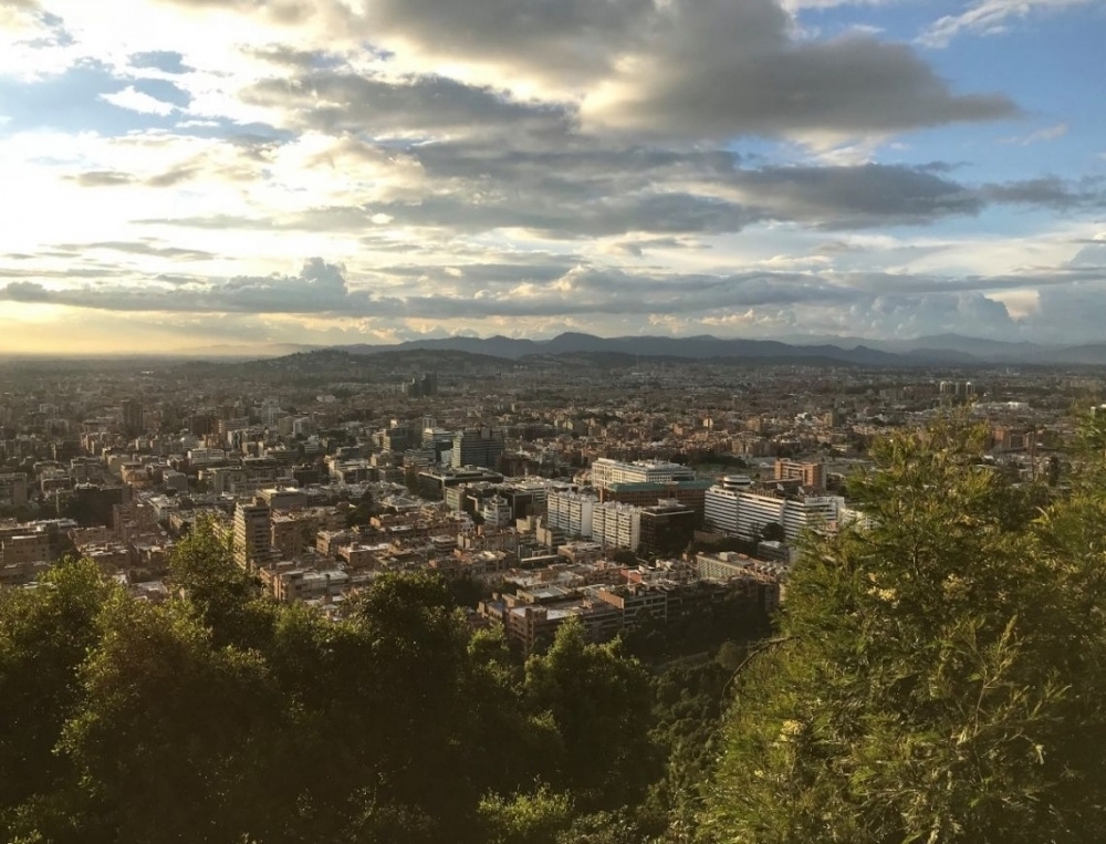 Panorama di Bogotà - foto ambasciata d'Italia in Colombia