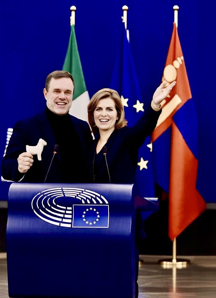 Francesco e Laurence Saldarini