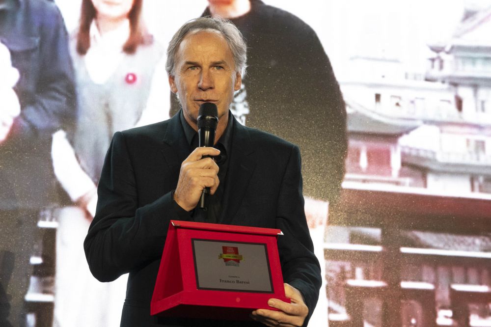 Franco Baresi, Targa Leone d'Oro (ph Roberto Finizio)