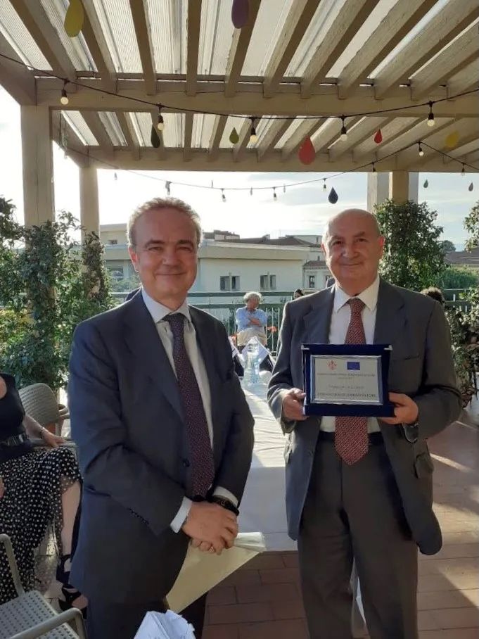 Gli ambasciatore Stefano Baldi e Gaetano Cortese