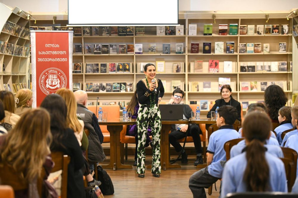Fabiola Albanese presenta nuovo dizionario italiano-georgiano online - foto: Ambasciata