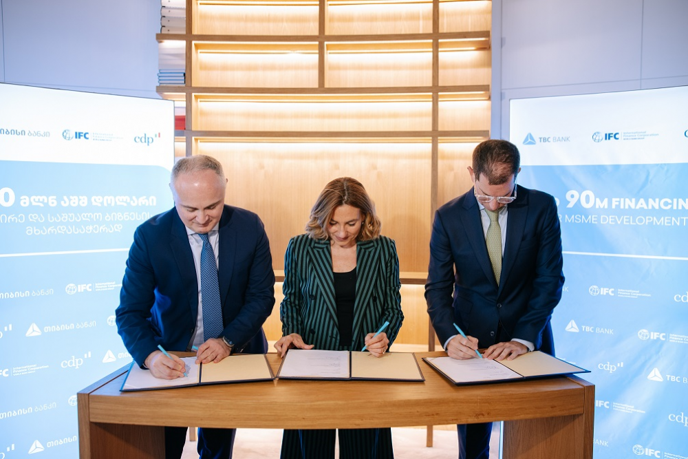 Georgia: continua cooperazione tra Cassa Depositi e Prestiti e TBC Bank - foto: Ambasciata