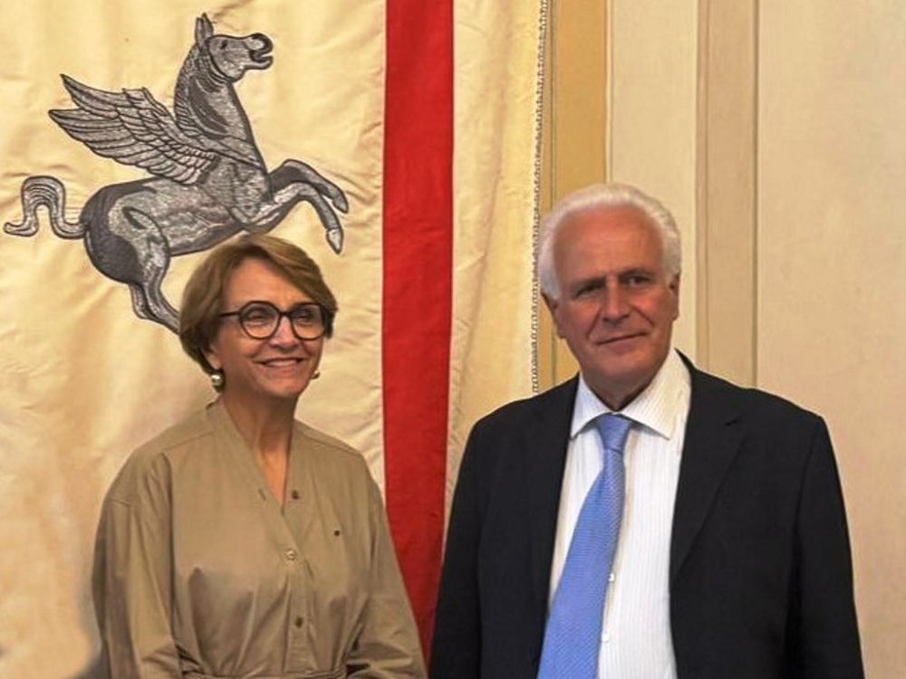 Francia: amb. Descôtes incontra Giani, governatore di Toscana - foto: Regione Toscana