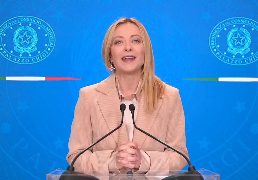 Giorgia Meloni - Foto: PCM