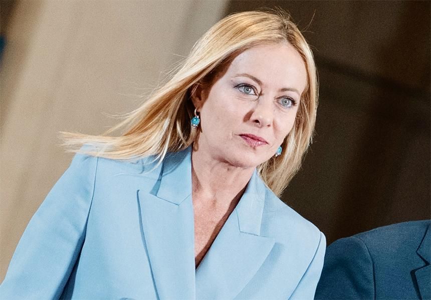 Giorgia Meloni a vertice Coalizione per Ucraina - foto PCM