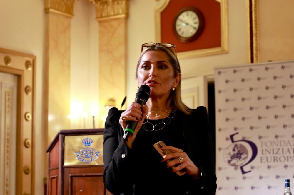 Giuseppina Rubinetti al Forum della Fondazione Iniziativa Europa a Stresa