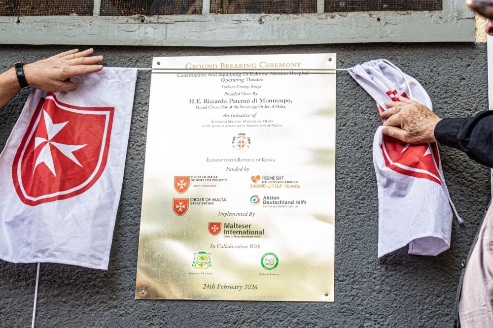 Gran Cancelliere in Kenya: impegno umanitario Ordine Malta a Kakuma per rifugiati