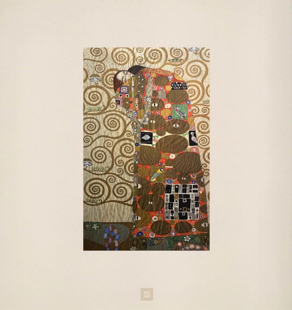 Gustav Klimt, "Il bacio" - Foto: Collezione Biancardi Milano