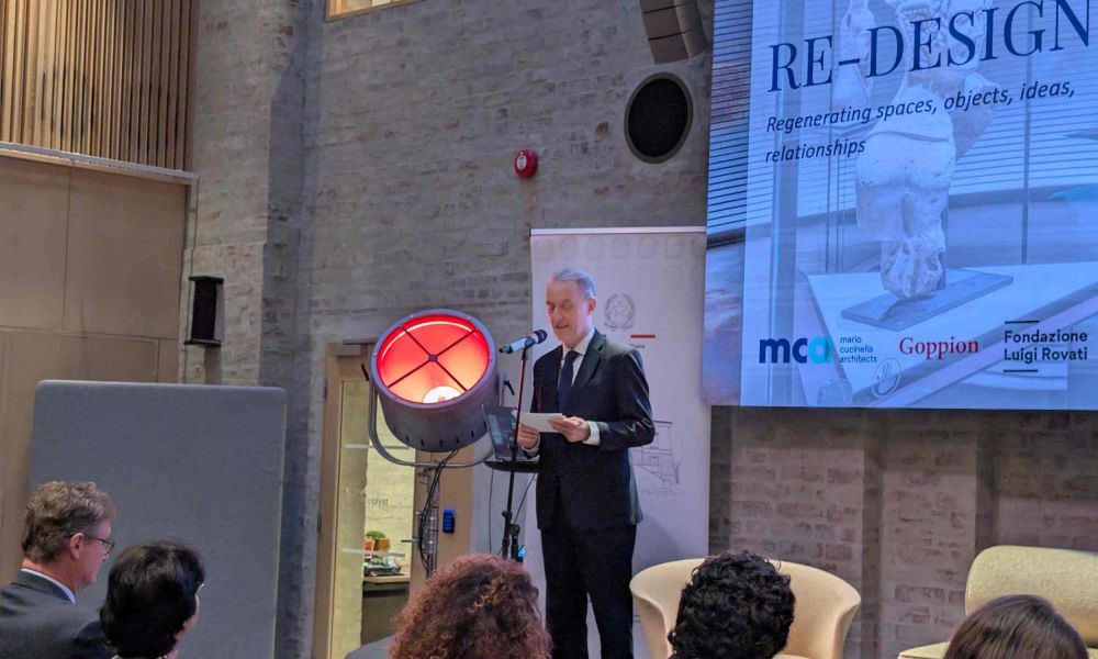 Norvegia: ambasciata, Italian Design Day 2026 a Oslo, seminario arch. Cucinella