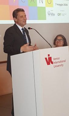 Il Presidente della Fondazione La Biennale di Venezia, Pietrangelo Buttafuoco - foto: IILA