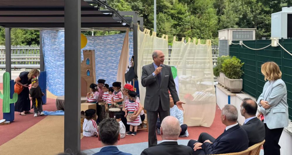 Farnesina: amb. Guariglia a chiusura anno educativo dell'Asilo Nido - foto: Farnesina