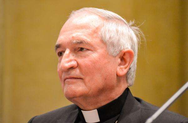Il futuro Cardinale Silvano M. Tomasi - foto: Daniel Ibanez CNA