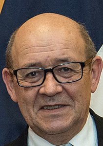 Il ministro dell’Europa e degli Affari Esteri di Francia, Jean-Yves Le Drian