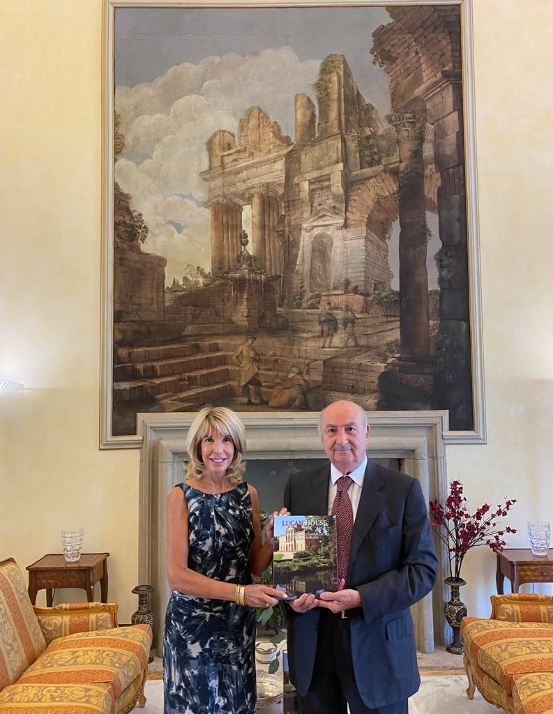 Amb. Patricia O'Brien e amb. Gaetano Cortese