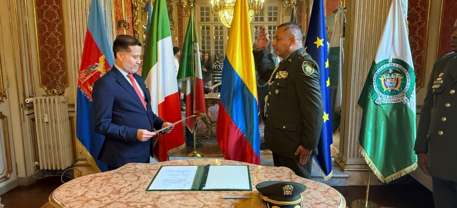 Colonnello Giovanni Barrero Unigarro - foto: Ambasciata