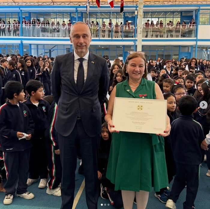 Amb. Giovanni Davoli e Barbara Micheli - Foto: Ambasciata d’Italia 