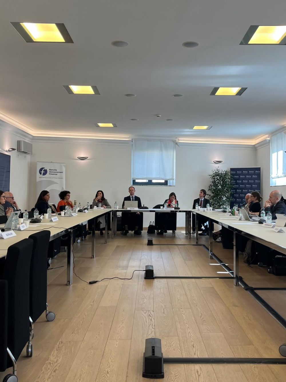 La riunione alla FeBAF - foto: Lettera F