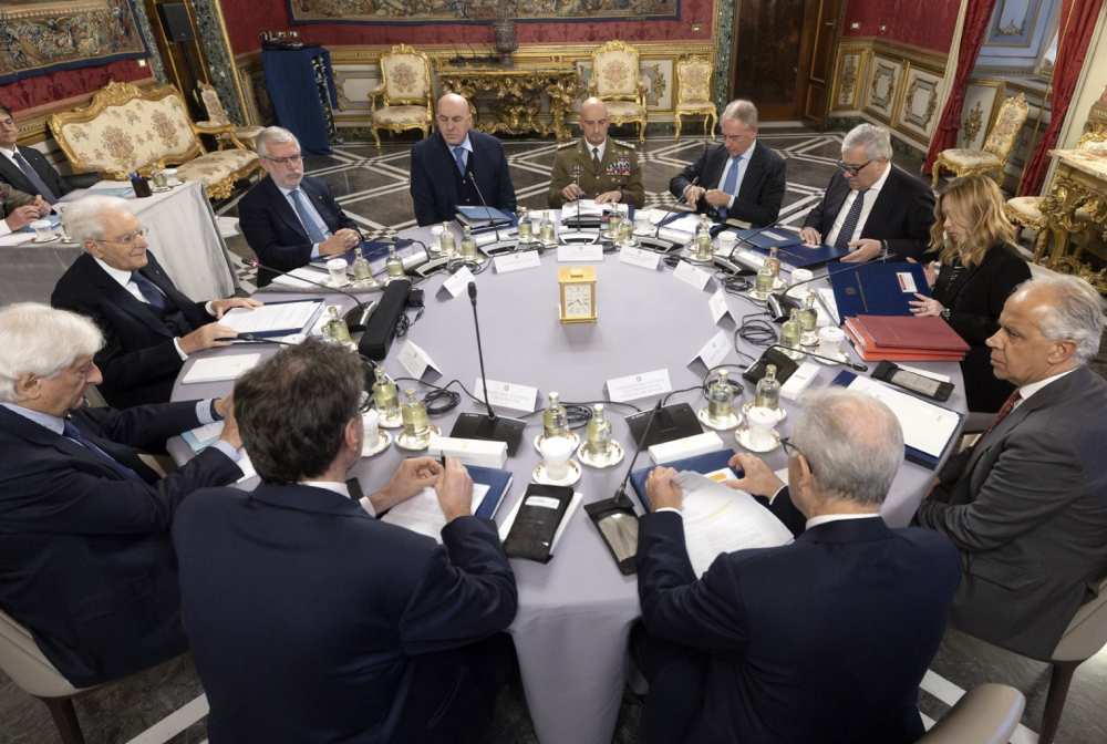 Consiglio Supremo di Difesa - foto: Quirinale
