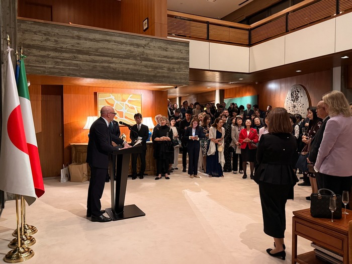 L&rsquo;amb. Vattani fester&agrave; a Tokyo il Natale di Roma - foto: Ambasciata
