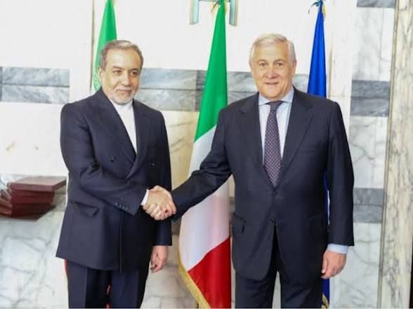 I ministri Tajani e Araghchi - foto: Farnesina