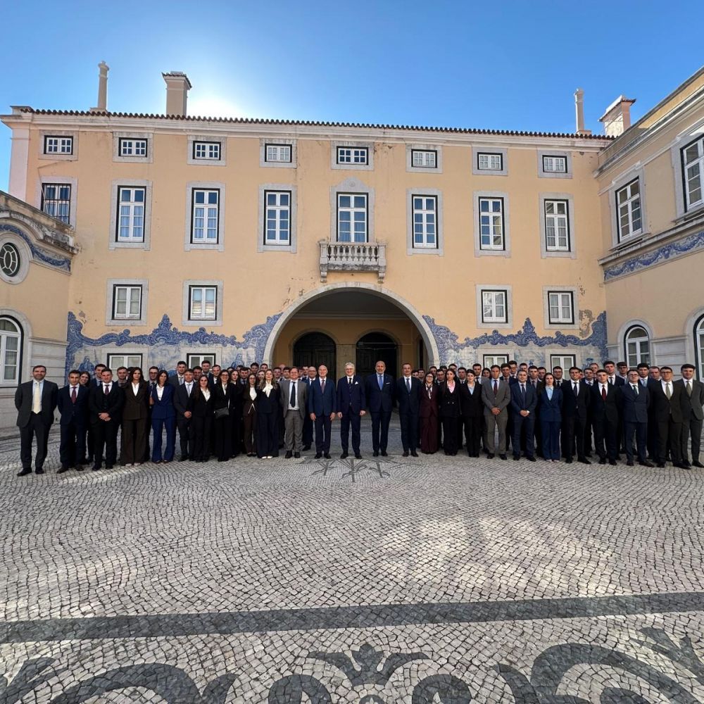 Portogallo: amb. Miscia riceve 64 allievi dell&rsquo;Accademia della GdF - foto: Ambasciata