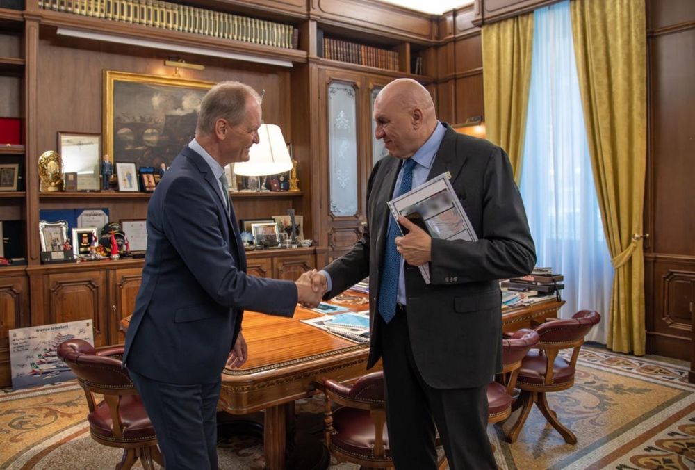 Germania: amb. Bagger ricevuto da ministro Crosetto - foto: Ministero Difesa