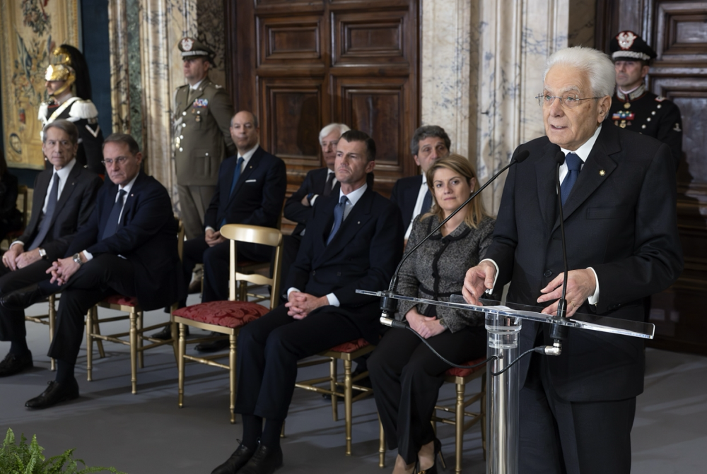 Gli auguri a Mattarella dal Corpo Diplomatico - foto: Quirinale
