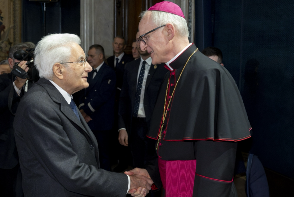 Gli auguri a Mattarella dal Corpo Diplomatico - foto: Quirinale
