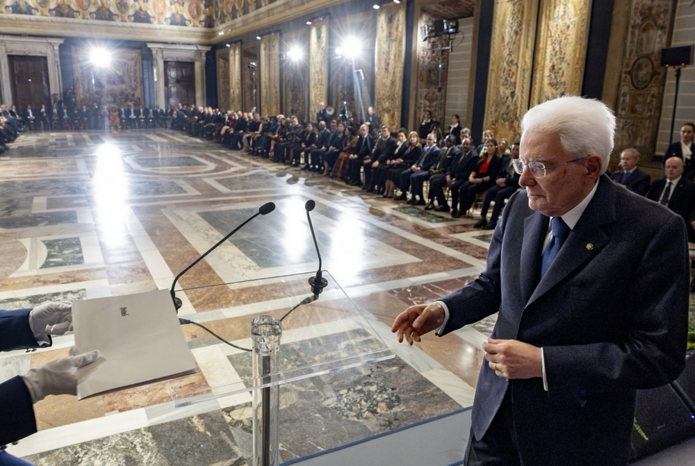 Gli auguri a Mattarella dal Corpo Diplomatico - foto: Quirinale