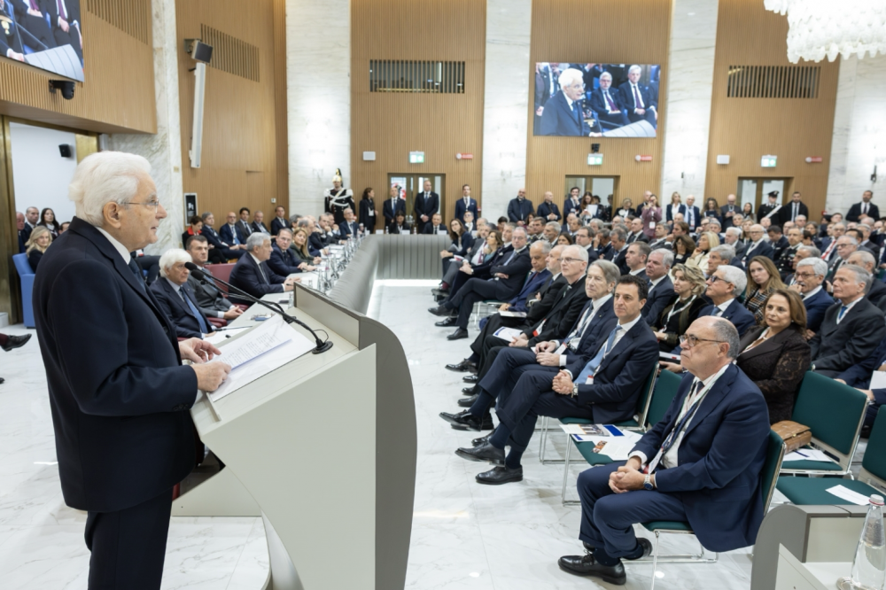Presidente Mattarella a XVIII Conferenza Ambasciatrici e Ambasciatori d'Italia - foto: Quirinale