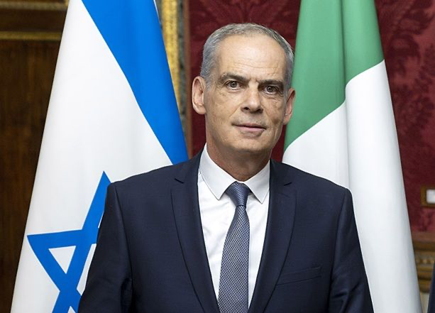 L&rsquo;amb. Johnatan Peled - foto: Ambasciata 