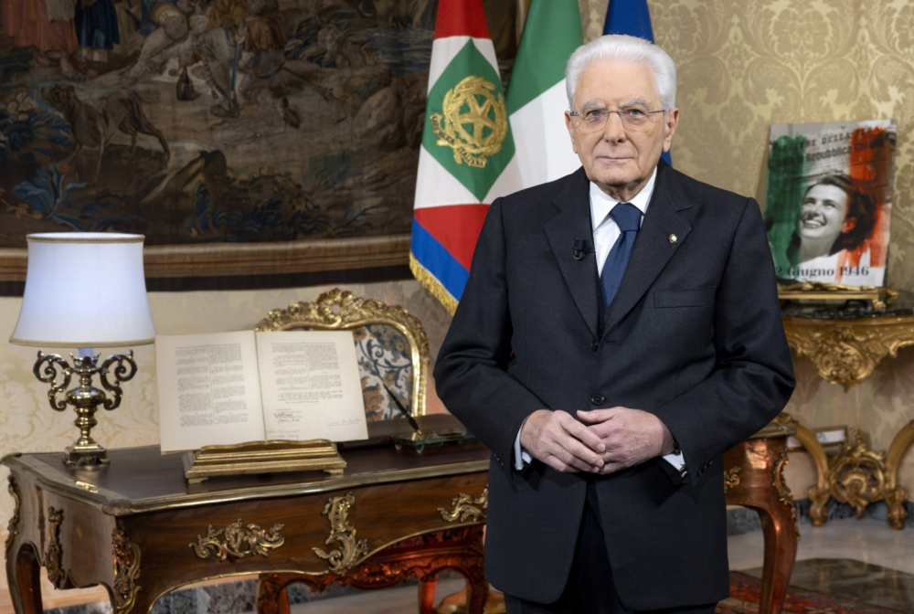 Il presidente Sergio Mattarella - foto: Quirinale