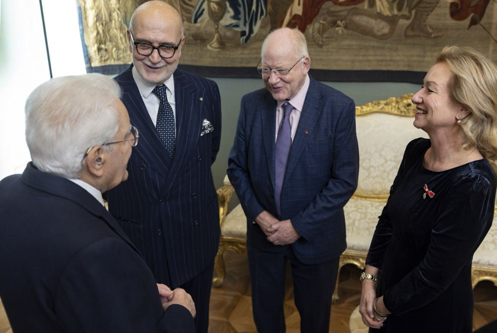 Mattarella riceve partecipanti a Seminario di Venezia Stampa Britannica - foto: Quirinale