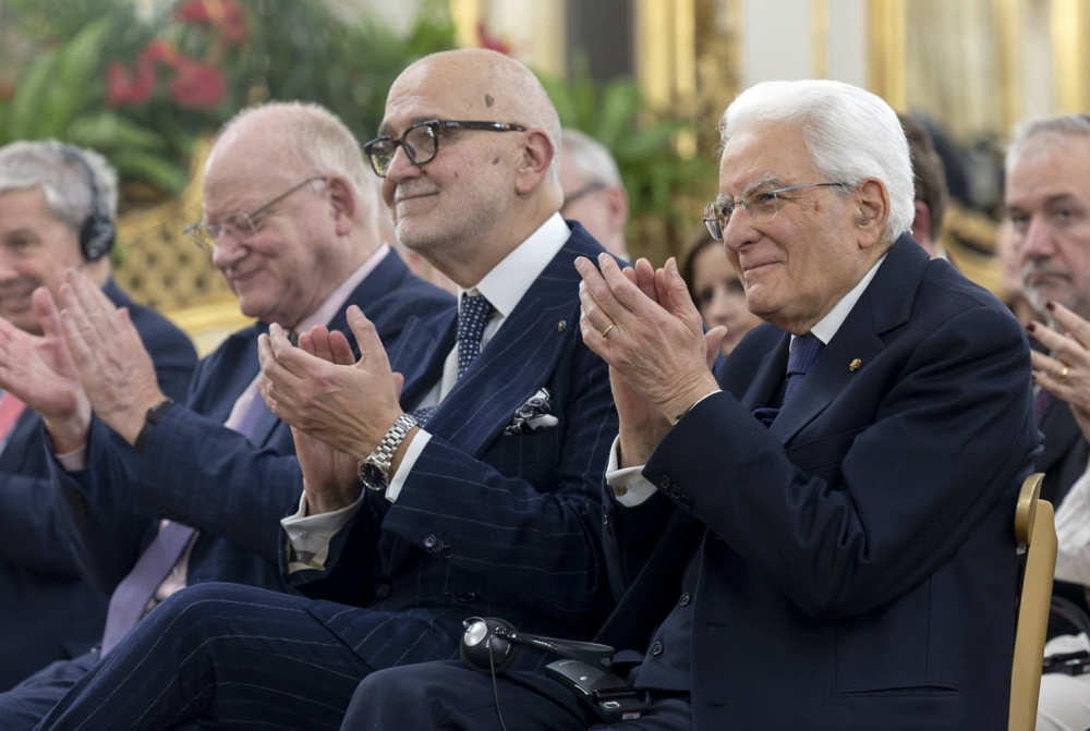 Mattarella riceve partecipanti a Seminario di Venezia Stampa Britannica - foto: Quirinale