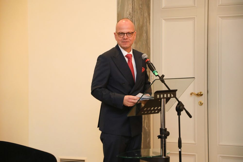 Premio Eccellenza Duale AHK Italien: consigliere delegato di AHK Italien, Jörg Buck - foto: Ambasciata