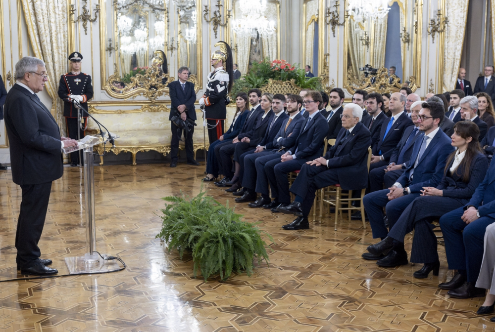 Mattarella riceve vincitori concorso per Segretari di Legazione