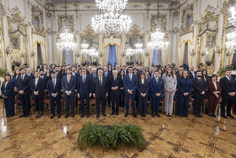 Mattarella riceve vincitori concorso per Segretari di Legazione