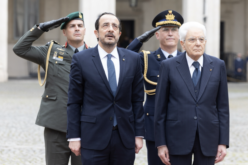 Mattarella riceve Christodoulides, presidente di Cipro - foto: Quirinale