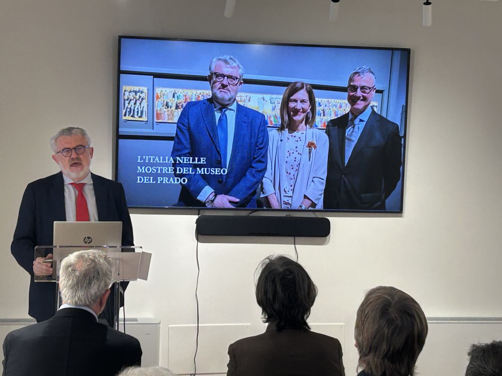 Il direttore del Museo del Prado, Miguel Palomir Faus - foto: GIORNALE DIPLOMATICO