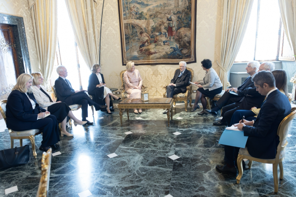 Presidente Mattarella riceve presidente di Islanda, T&oacute;masd&oacute;ttir - foto: Quirinale