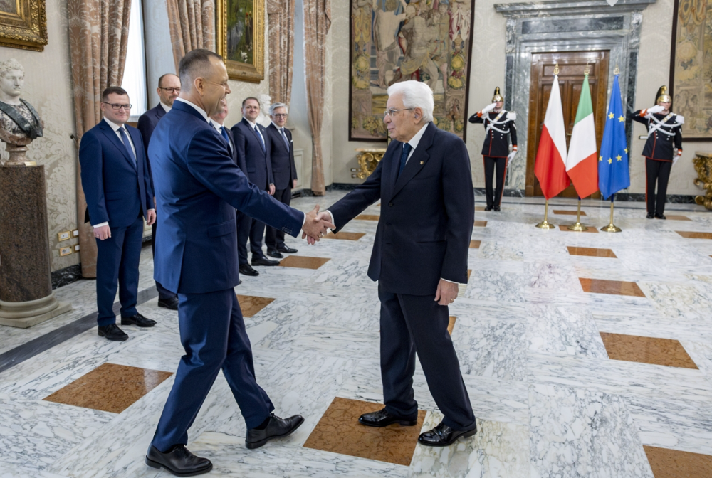 Mattarella riceve presidente di Polonia, Nawrocki - foto: Quirinale