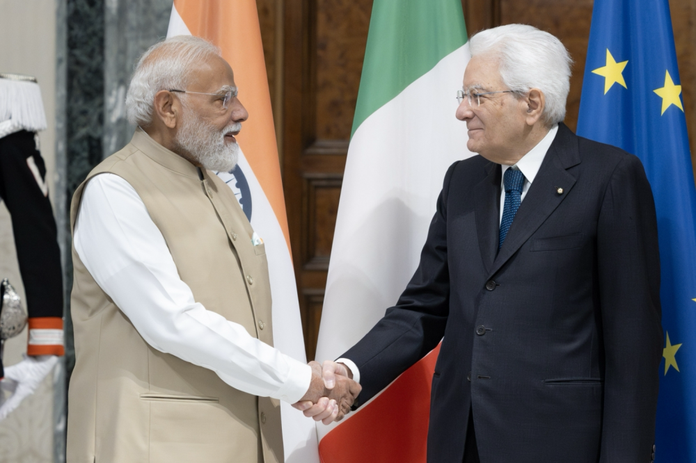 Quirinale: Mattarella riceve Modi, primo ministro dell'India - foto: Quirinale