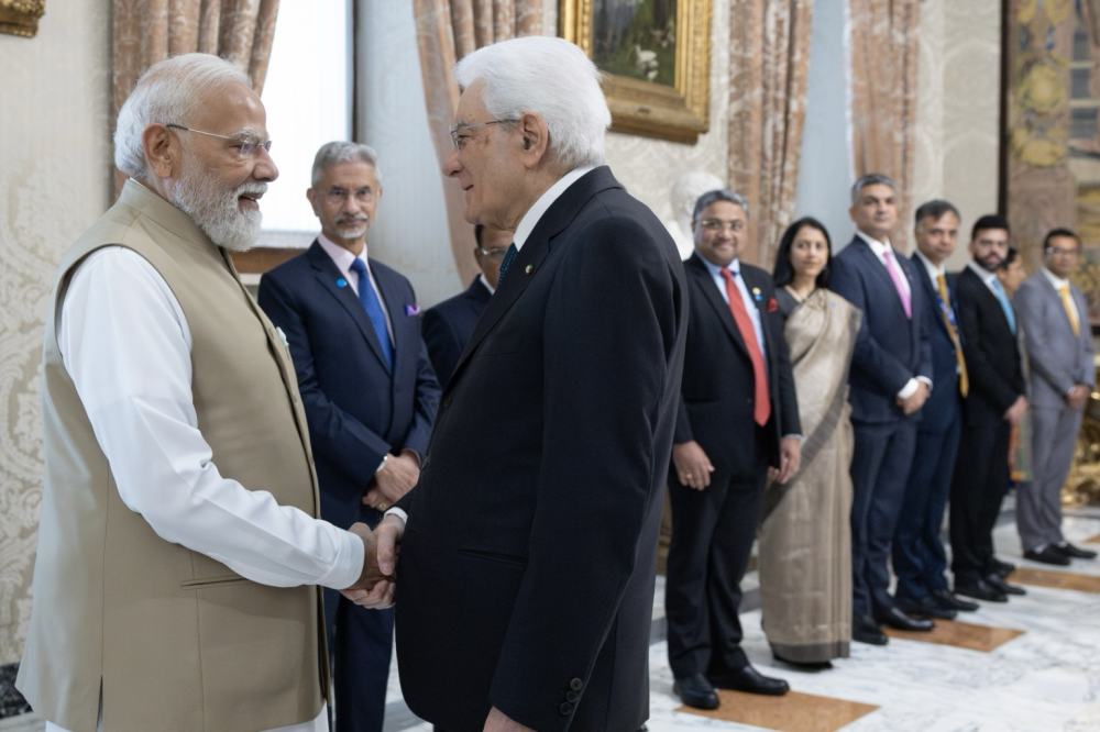 Quirinale: Mattarella riceve Modi, primo ministro dell'India - foto: Quirinale