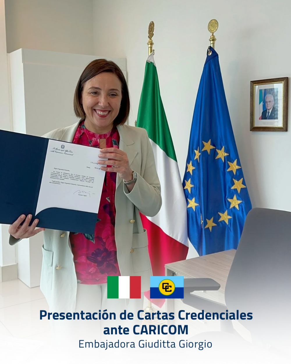 Ambasciatore d&rsquo;Italia a Panama, Giuditta Giorgio - foto: Farnesina