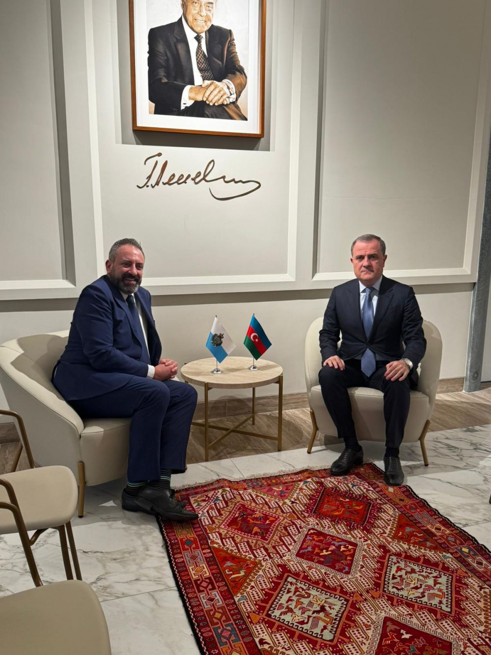 Segretario Beccari a Roma - Foto: Repubblica di San Marino