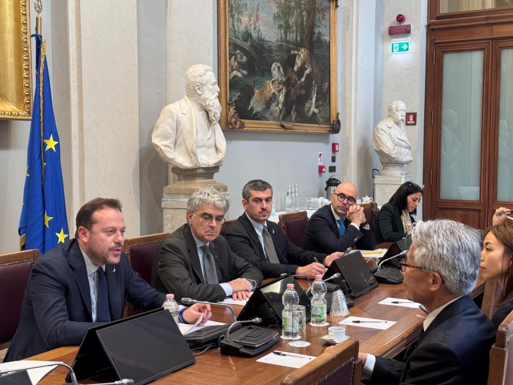 Amb. S&agrave;toshi S&ugrave;zuki si congeda da Unione Interparlamentare di Amicizia Italia Giappone - foto: Camera Deputati