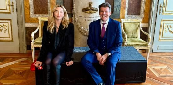 Incontro tra il sindaco Salis e l'ambasciatore di Svizzera, Balzaretti - foto: Comune Genova