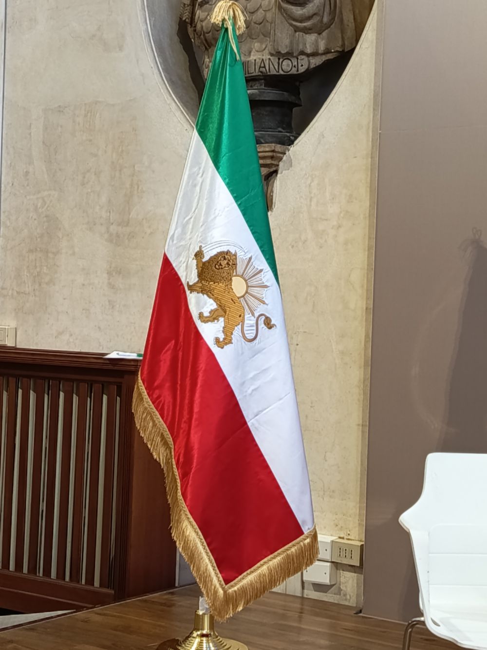 Il Principe Reza Palhavi - foto: Ciro Maddaloni