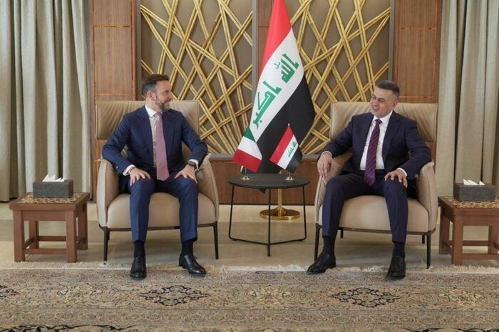 Amb. Niccolò Fontana  a Bassora - foto: Ambasciata