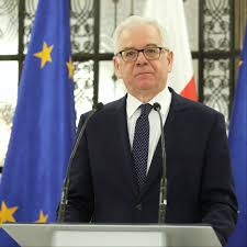 Il ministro Jacek Czaputowicz